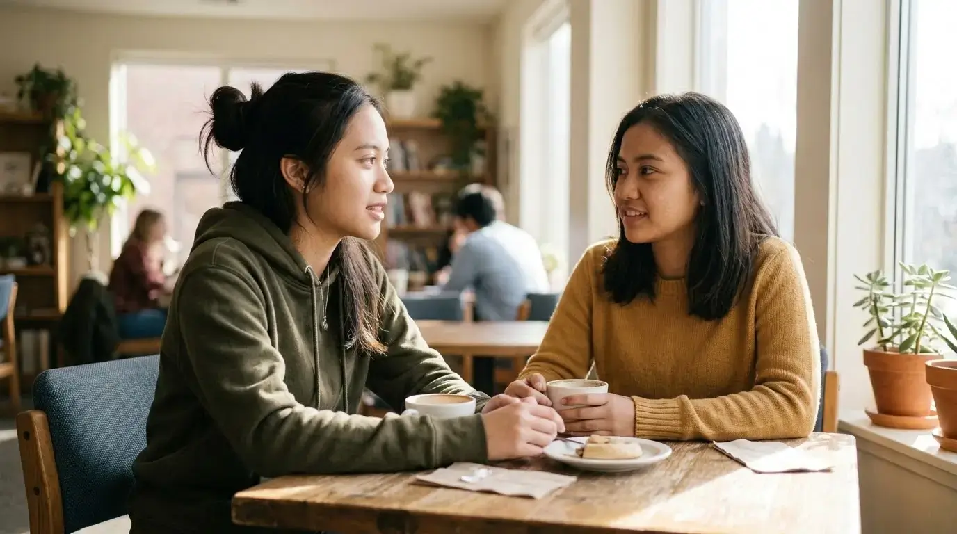 cara curhat ke AI yang aman tetap menjaga hubungan dengan teman nyata 