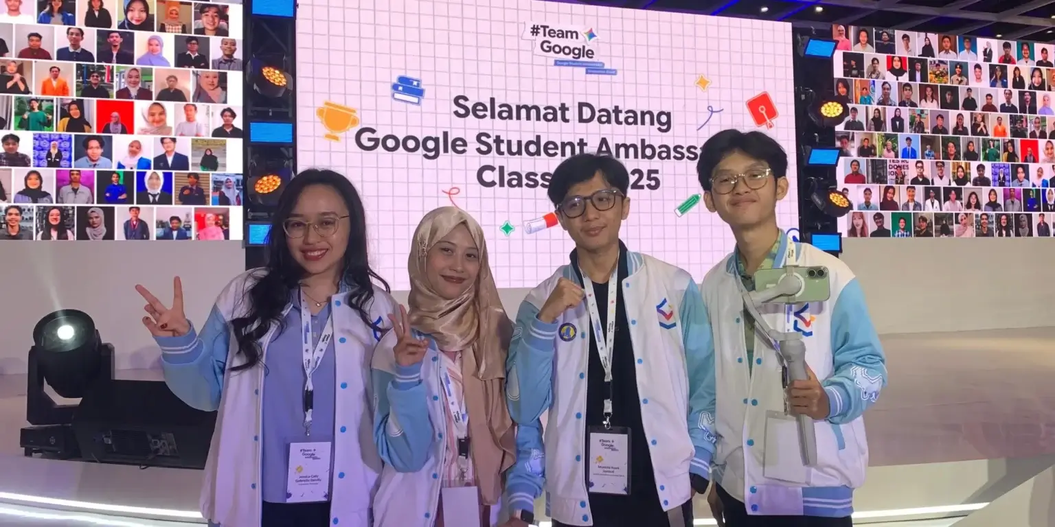 Komunitas Google Student Ambassador Class of 2025 Indonesia kolaborasi konten brand global